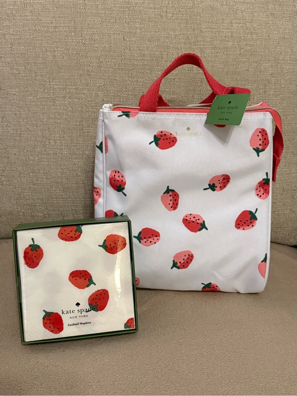 kate spade Strawberry Picnic Bundle - Picture 2 of 4